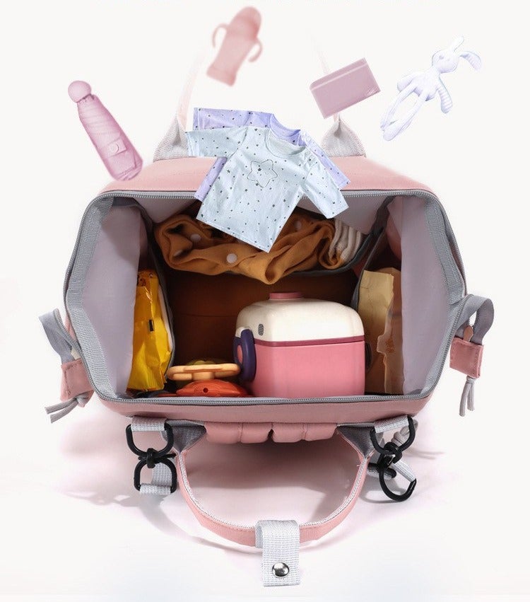 Multifunctional waterproof baby diaper backpack a bag and backpack for baby care essentials and travel for mothers - Image 3